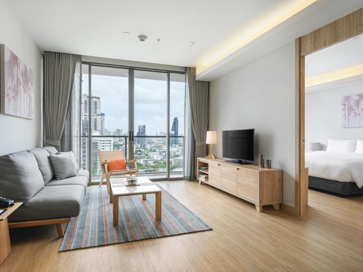 曼谷橡树套房酒店【Sha+】 外观 照片 Living room