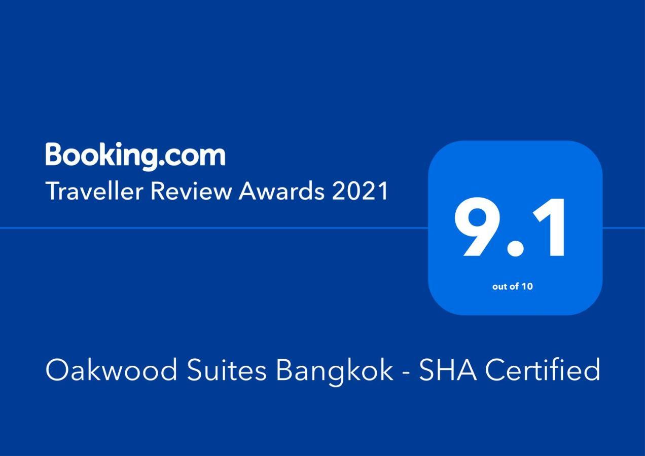 曼谷橡树套房酒店【Sha+】 外观 照片 Booking.com Traveller Review Awards 2021