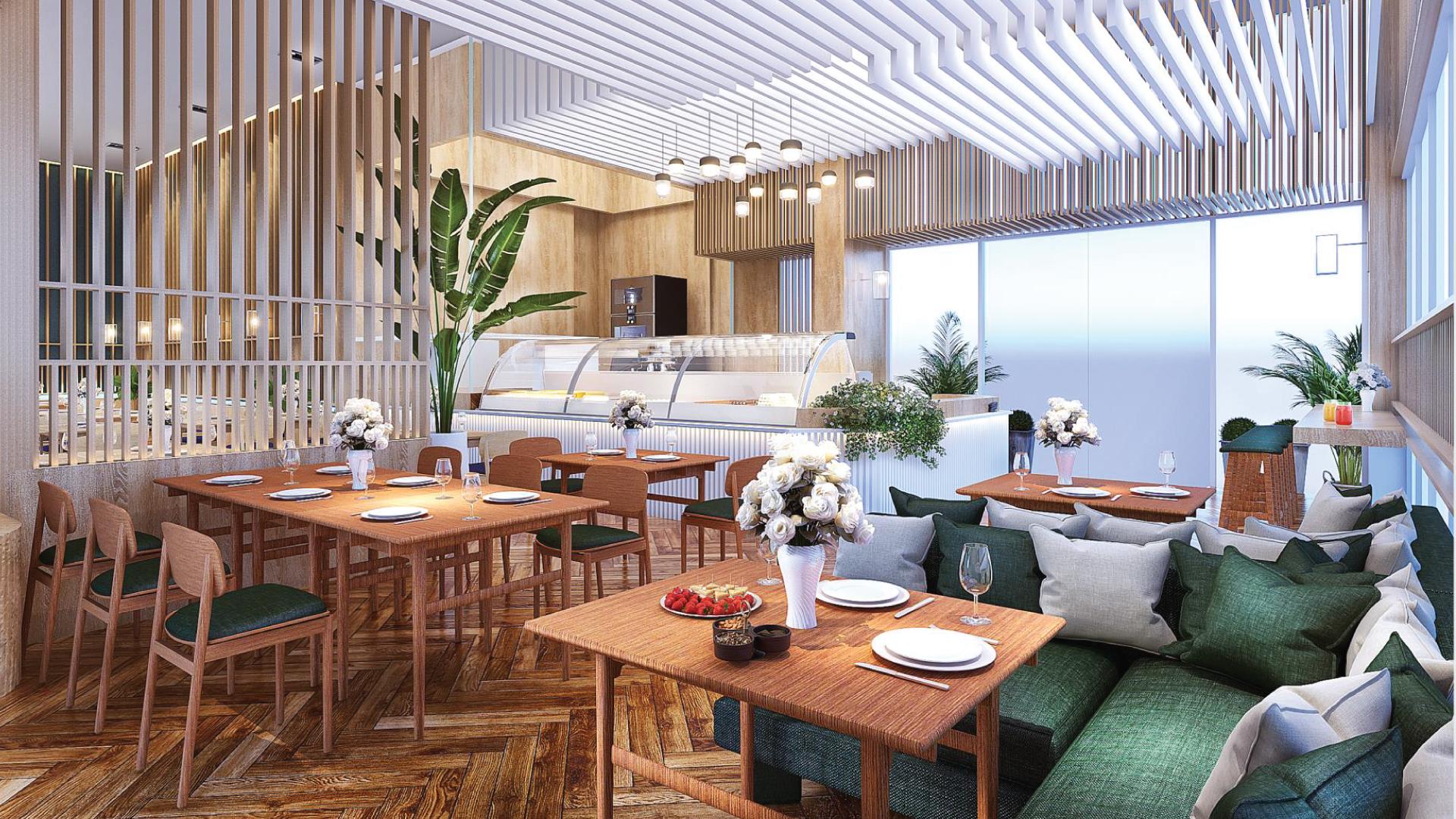 曼谷橡树套房酒店【Sha+】 外观 照片 The interior of the restaurant
