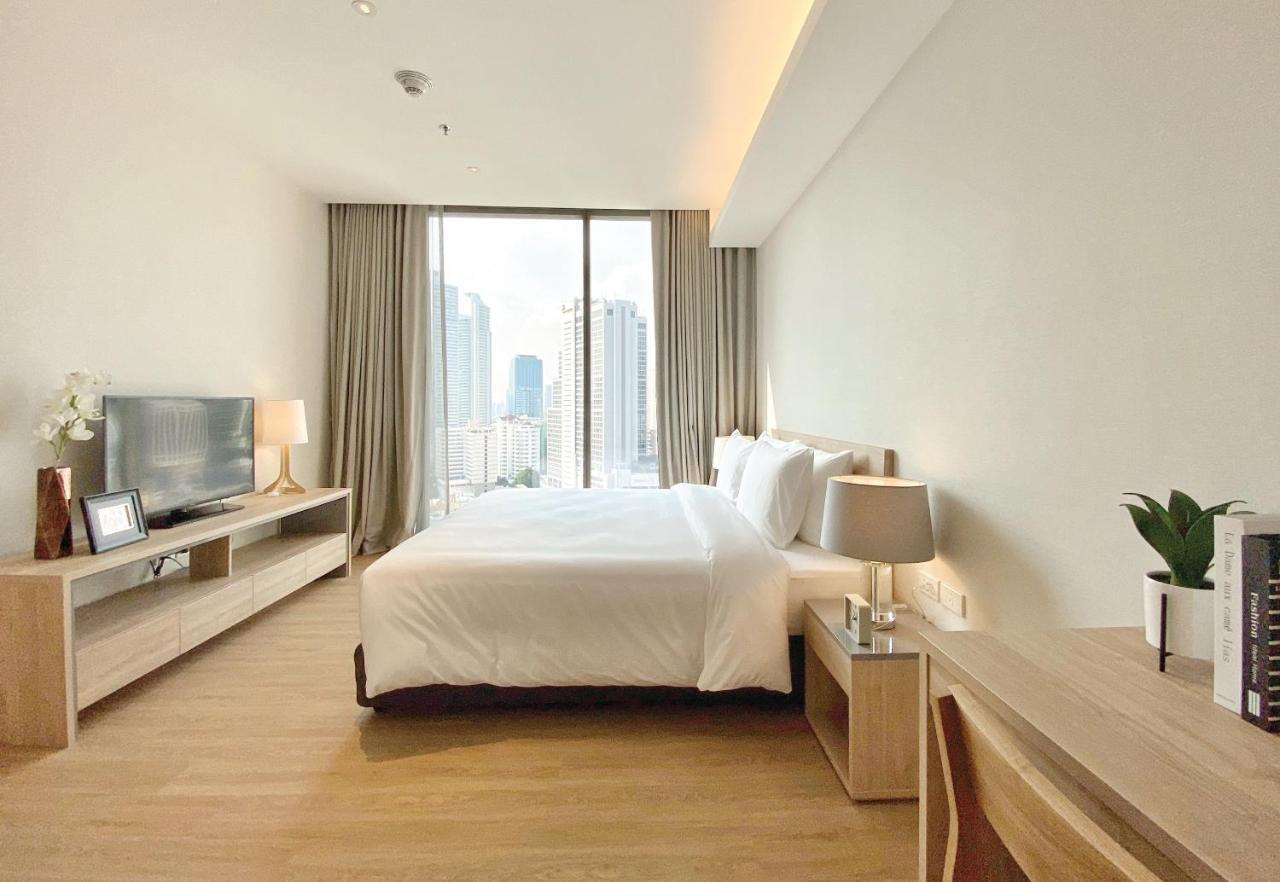曼谷橡树套房酒店【Sha+】 外观 照片 A bedroom at the hotel