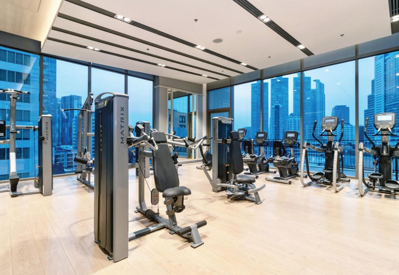 曼谷橡树套房酒店【Sha+】 外观 照片 The gym at the 101 Tower